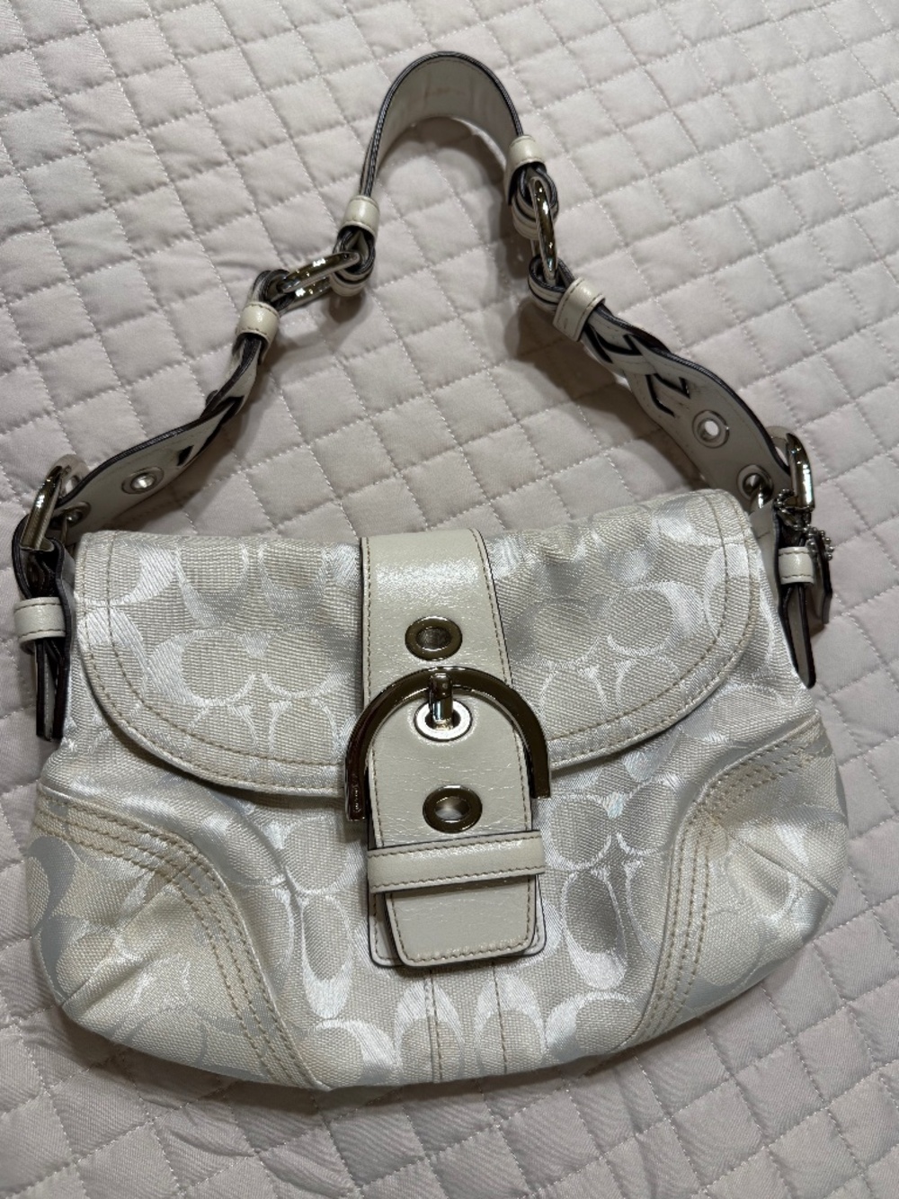 Vintage Coach Canvas like new handbag